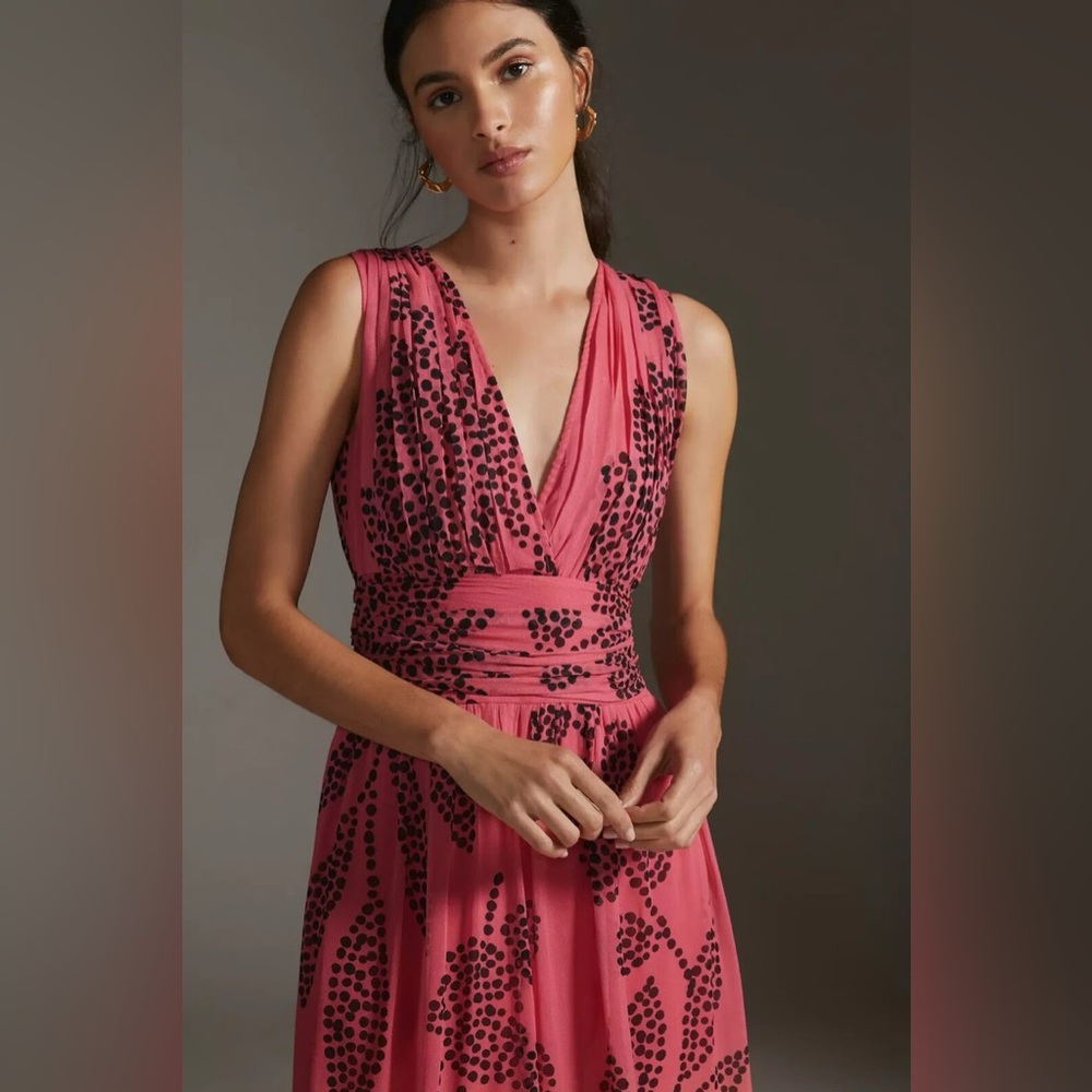 Anthropologie Verb by Pallavi Singhee Ombre Maxi Dress XXS - Picture 4 of 16